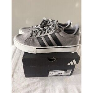 Adidas Daily Men’s Athletic Shoe Grey Sneakers Trainers Casual Footwear #4493